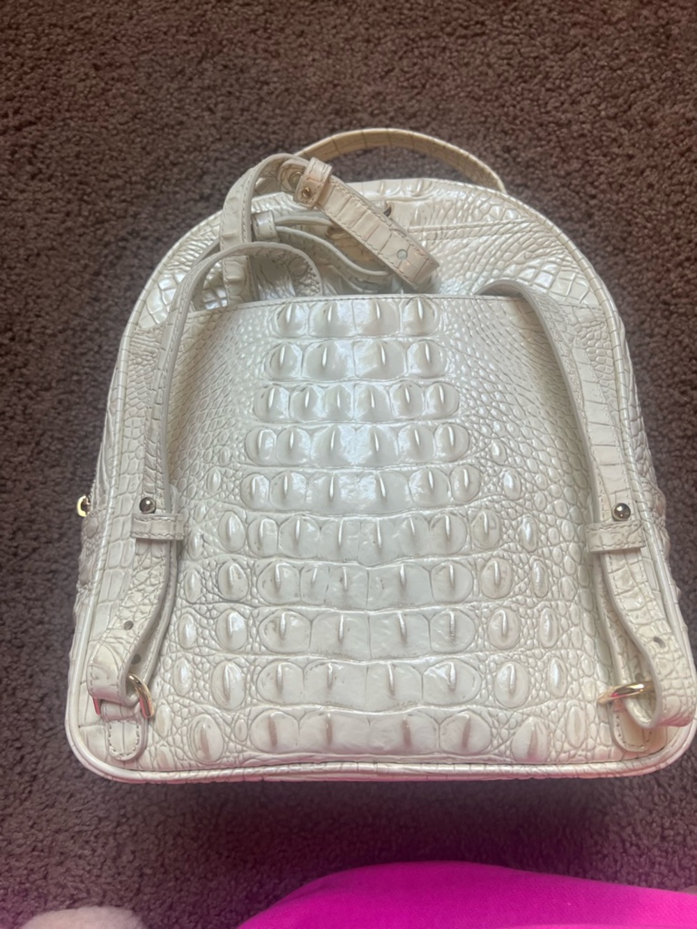Ivory Brahmin backpack - Picture 4 of 7